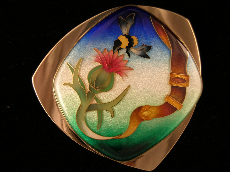  :  : DON VIEHMAN  CLOISONNE and ENAMELING