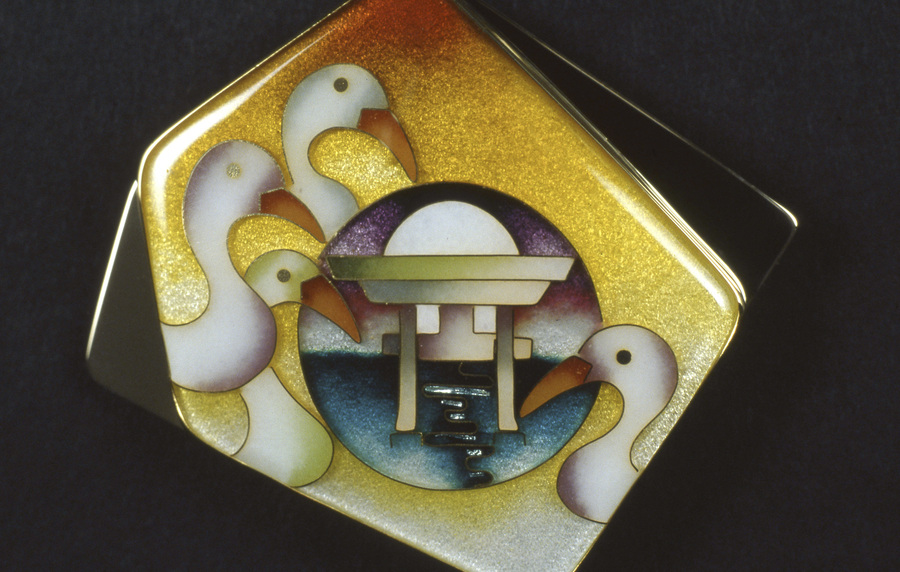  :  : DON VIEHMAN  CLOISONNE and ENAMELING