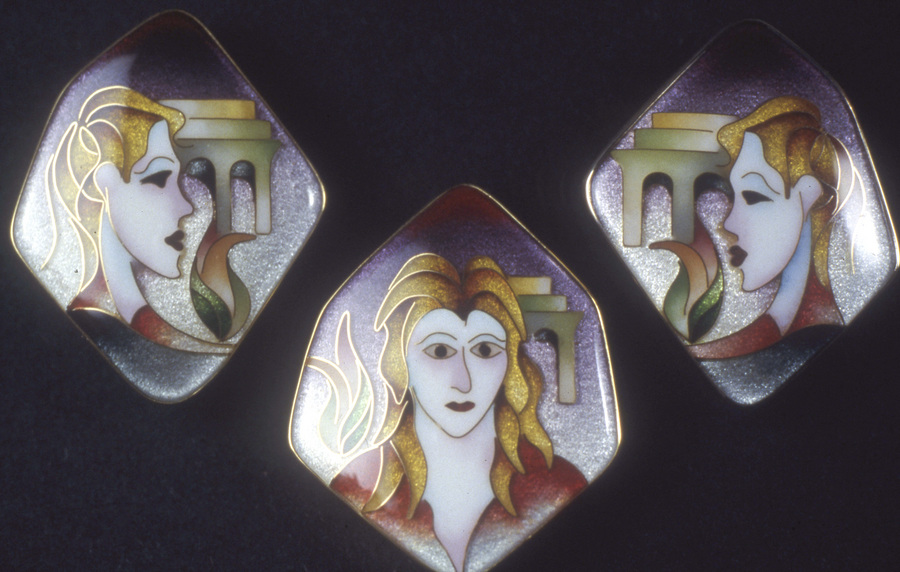  :  : DON VIEHMAN  CLOISONNE and ENAMELING