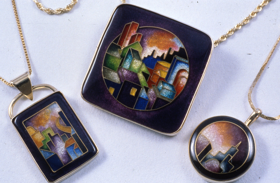  :  : DON VIEHMAN  CLOISONNE and ENAMELING