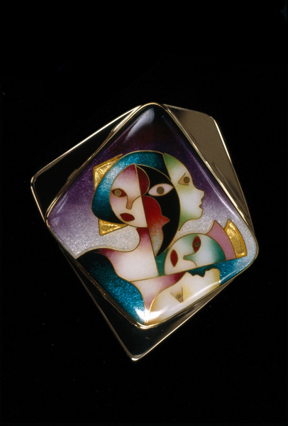  :  : DON VIEHMAN  CLOISONNE and ENAMELING